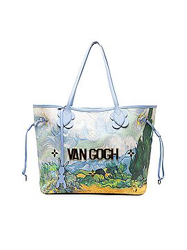 Louis Vuitton x Jeff Koons Masters Collection Van Gogh Neverfull MM (view 1)