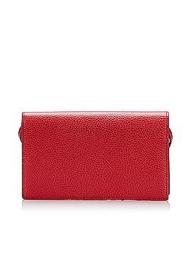 Gucci Swing Leather Continental Wallet on Strap (view 2)