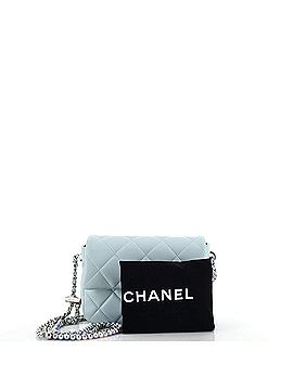 Chanel My Perfect Adjustable Chain Flap Bag Quilted Lambskin with Pearls Mini (view 2)