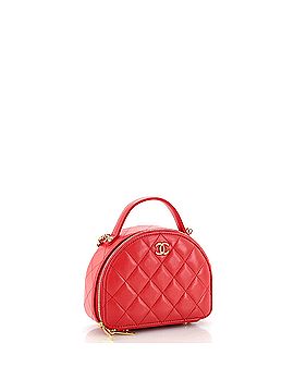 Chanel Chic Riviera Vanity Case with Chain Quilted Lambskin (view 2)