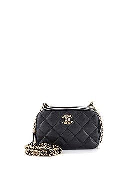 Chanel CC For You Camera Bag Quilted Caviar Mini (view 1)