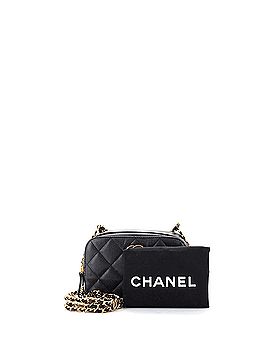 Chanel CC For You Camera Bag Quilted Caviar Mini (view 2)