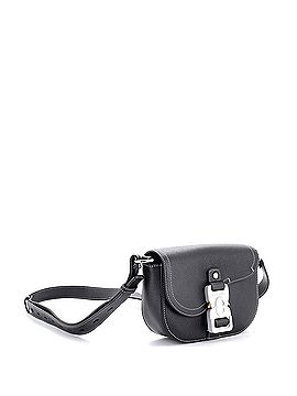 Christian Dior Saddle Buckle Flap Messenger Bag Oblique Canvas and Leather Mini (view 2)