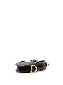 Christian Dior Saddle Handbag Leather Medium (view 2)