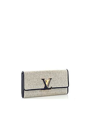 Louis Vuitton Capucines Wallet Canvas with Leather (view 2)
