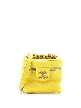 Chanel Chain Bar Vanity Case with Chain Quilted Calfskin Small (view 1)