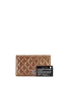 Chanel Brilliant L-Yen Wallet Quilted Patent (view 2)