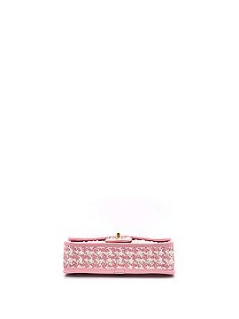 Chanel Classic Single Flap Bag Woven Lambskin and Viscose Small (view 2)