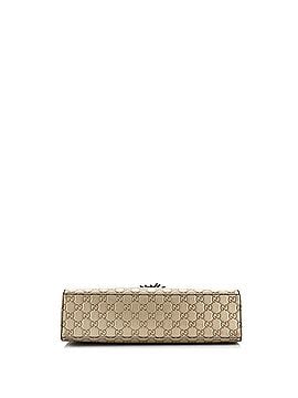 Gucci Emily Chain Flap Shoulder Bag Guccissima Leather Large (view 2)