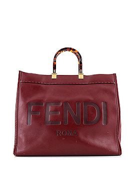 Fendi Sunshine Shopper Tote Leather Large (view 1)