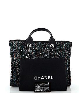 Chanel Deauville Tote Sequins Small (view 2)