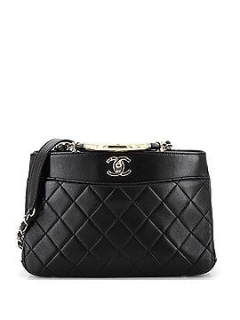 Chanel Carry Chic Shopping Tote Quilted Lambskin Small (view 1)