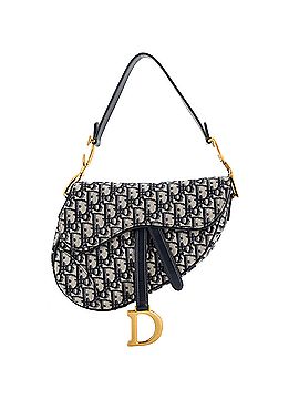 Christian Dior Saddle Handbag Oblique Canvas Medium (view 1)