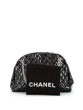 Chanel Just Mademoiselle Bag Quilted Patent Large (view 2)