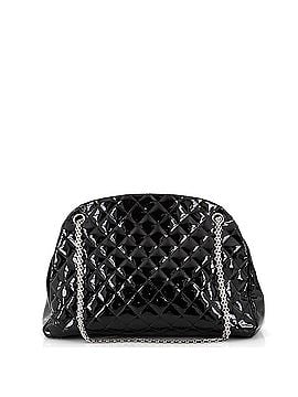 Chanel Just Mademoiselle Bag Quilted Patent Large (view 2)