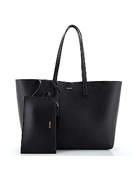 Versace Virtus Open Tote (Outlet) Leather Large (view 2)