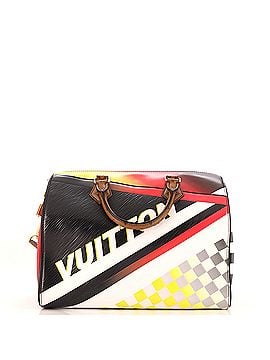 Louis Vuitton Speedy Bandouliere Bag Limited Edition Race Epi Leather 30 (view 1)