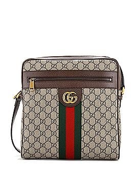 Gucci Ophidia Messenger Bag (Outlet) GG Coated Canvas Medium (view 1)
