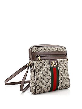 Gucci Ophidia Messenger Bag (Outlet) GG Coated Canvas Medium (view 2)