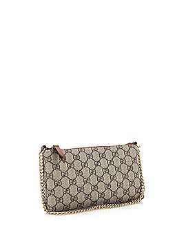 Gucci Chain Wristlet Wallet (Outlet) GG Coated Canvas (view 2)