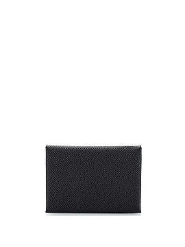 Hermès Calvi Duo Card Holder Epsom (view 1)