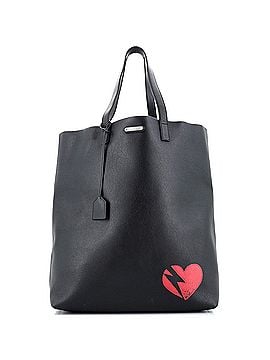 Saint Laurent Bold Tote Leather with Applique Large (view 1)