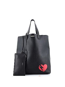 Saint Laurent Bold Tote Leather with Applique Large (view 2)