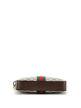 Gucci Ophidia Zip Wristlet Shoulder Bag GG Coated Canvas Small (view 2)