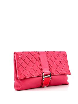 Chanel Grip Clutch Quilted Lambskin (view 2)