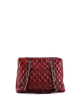 Chanel City Shopping Tote Quilted Caviar Large (view 2)
