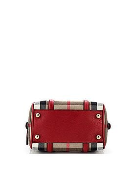Burberry Alchester Convertible Satchel House Check Canvas Small (view 2)
