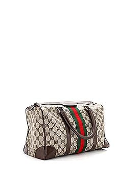 Gucci Vintage Web Boston Bag GG Coated Canvas Large (view 2)