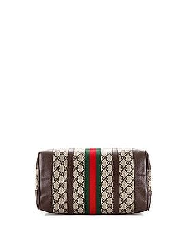 Gucci Vintage Web Boston Bag GG Coated Canvas Large (view 2)
