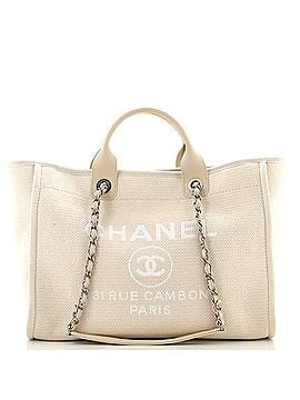 Chanel Deauville NM Tote Mixed Fibers Medium (view 1)
