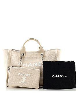 Chanel Deauville NM Tote Mixed Fibers Medium (view 2)
