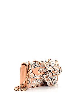 Chanel Limited Edition Scarf Flap Bag Printed Silk and Leather Medium (view 2)