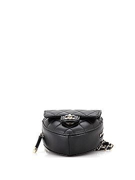 Chanel CC in Love Heart Belt Bag Quilted Lambskin (view 2)