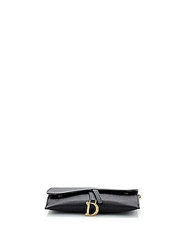 Christian Dior Saddle Chain Wallet Leather (view 2)