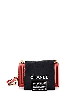 Chanel Boy Flap Bag Quilted Lambskin Old Medium (view 2)