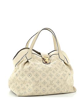 Louis Vuitton Cirrus Handbag Mahina Leather MM (view 2)
