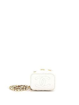 Chanel Coco Casino Vanity Case with Chain Quilted Caviar Mini (view 2)