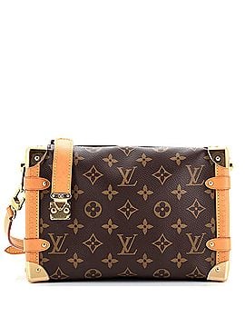 Louis Vuitton Side Trunk Handbag Monogram Canvas MM (view 1)