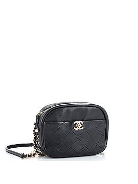 Chanel Casual Trip Camera Case Quilted Goatskin Small (view 2)