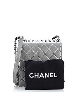 Chanel Chic Pearls Flap Bag Quilted Goatskin with Acrylic Beads Mini (view 2)