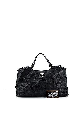 Chanel CC Sea Hit Tote Quilted Iridescent Calfskin Small (view 2)