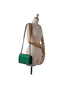 Chanel Medium Lambskin Boy Flap Bag (view 2)