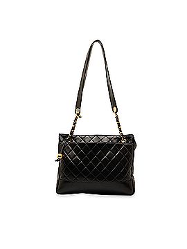 Chanel CC Quilted Lambskin Tote (view 1)