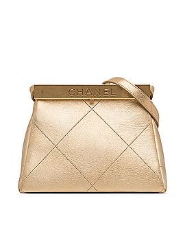 Chanel Calfskin Kiss Lock Frame Bag (view 1)