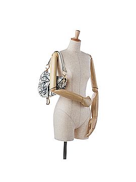 Dior Mini Calfskin Toile de Jouy Saddle Bag (view 2)