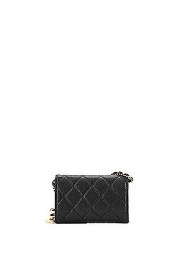 Chanel Classic Flap Chain Belt Bag Quilted Caviar Mini (view 2)